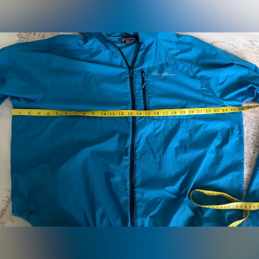 Eddie Bauer First Ascent Hooded Windbreaker Size XL - Picture 6 of 9